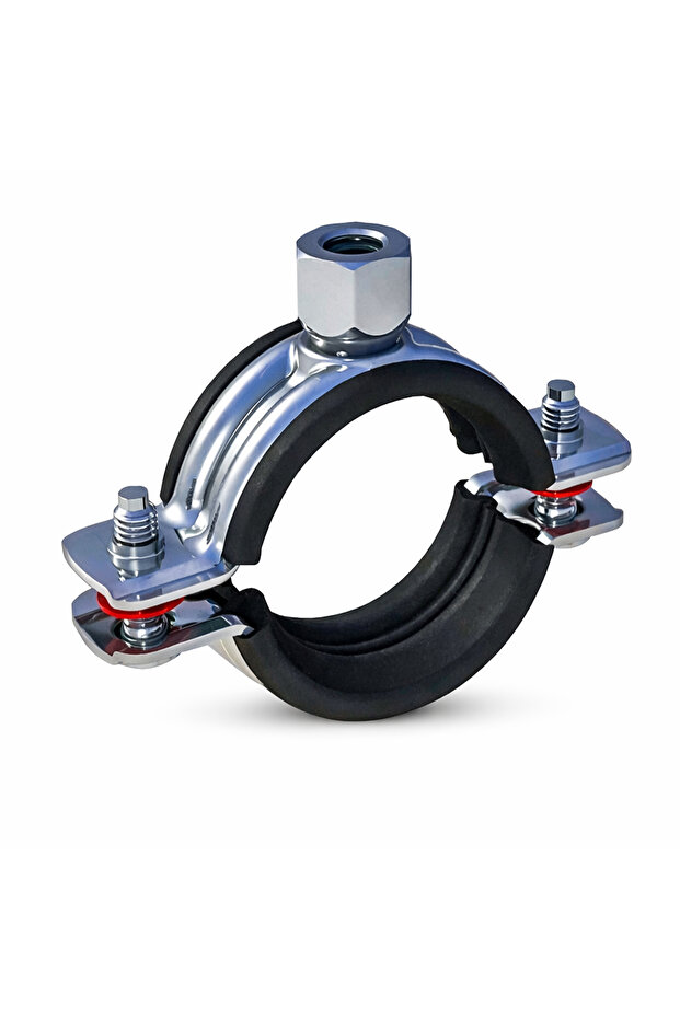 Durable 2-Piece Nut Clamp – Pipe and Hose Fixing Device