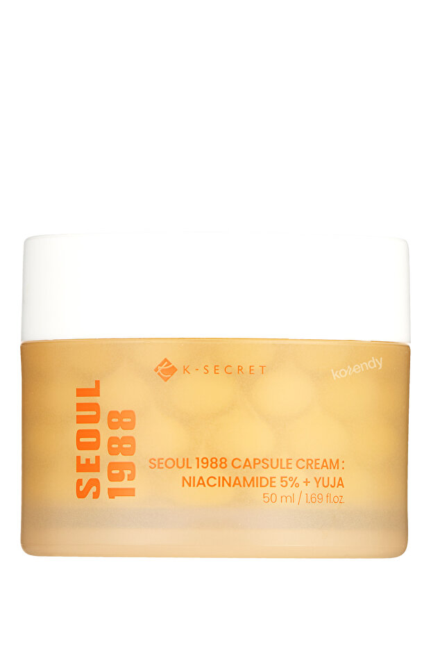 Seoul 1988 Capsule Cream: Niacinamide 5% + Yuja -50 ml