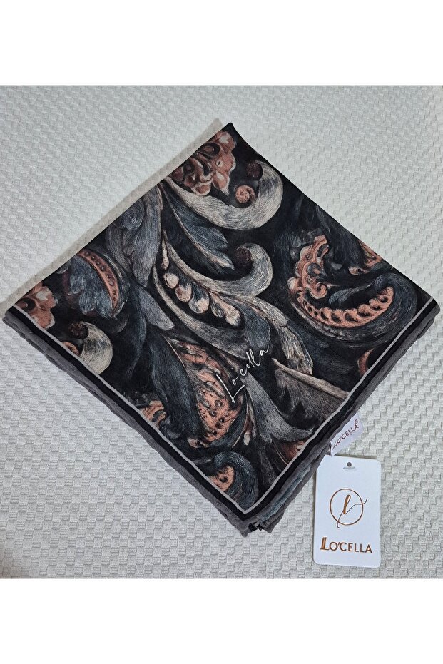 Locella Soft Pamuklu Eşarp - 6