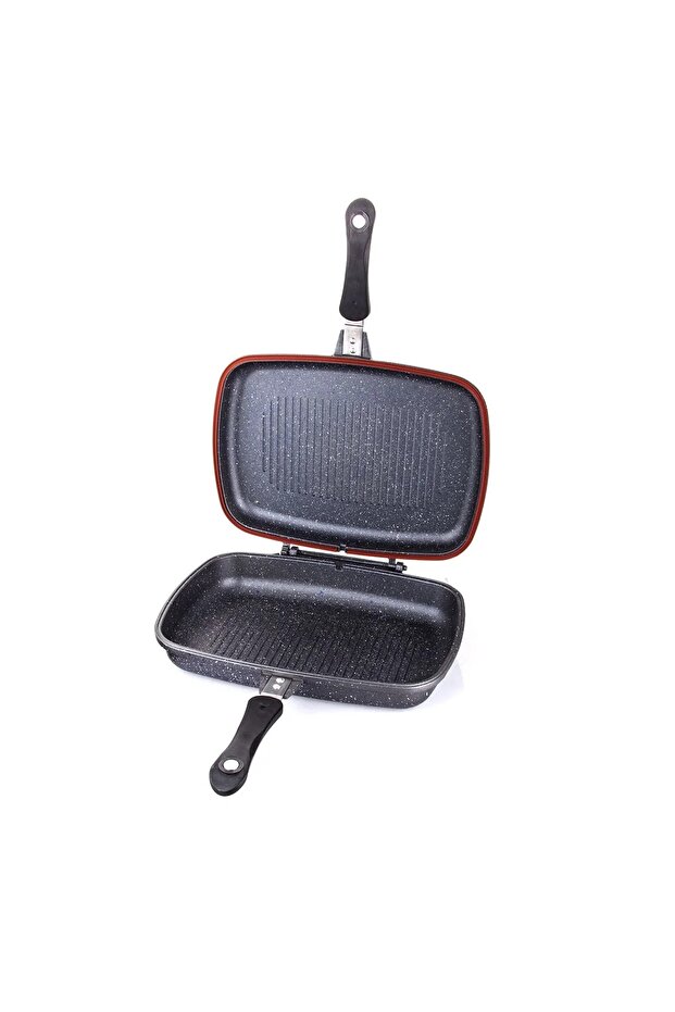 T/T Döküm Granit Martis Double Tava - 36 Cm - 2