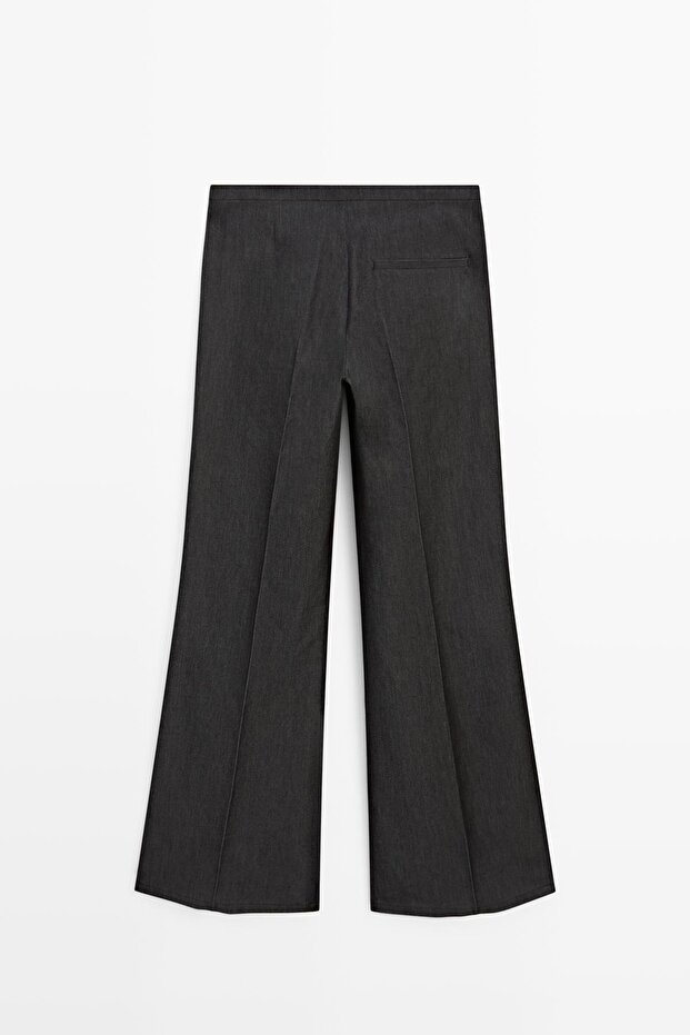 Geniş paça pantolon - 7