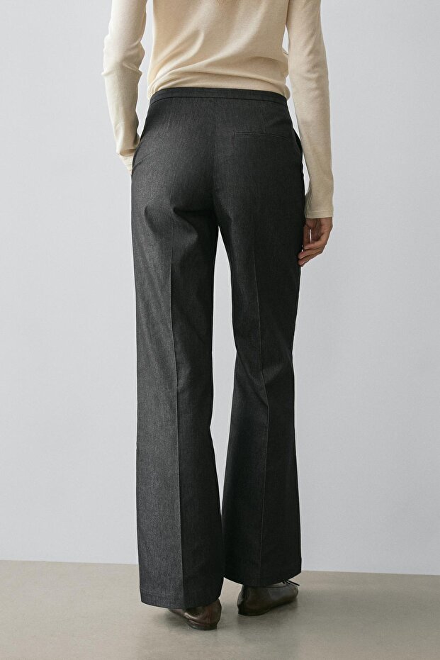 Geniş paça pantolon - 3