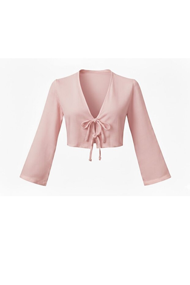 Önden Bağlamalı BLUZ - 3