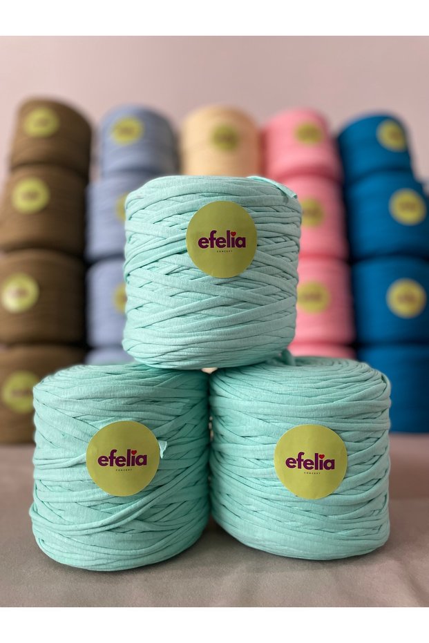 Turkuaz Combed Cotton Yarn Bag Knitting Yarn - (600-650Gr) 1 Piece