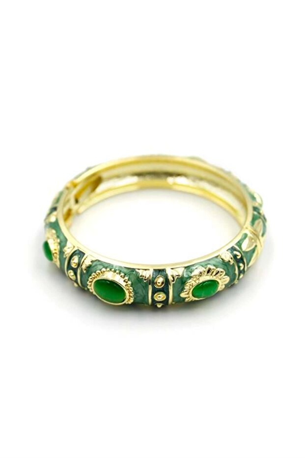 Mineli Bilezik - Yeşil - 2