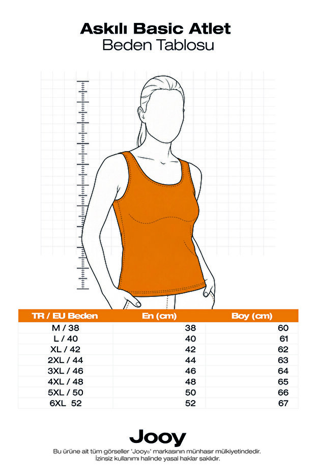 Kadın Kalın Askılı Basic Atlet Body Bluz - 7