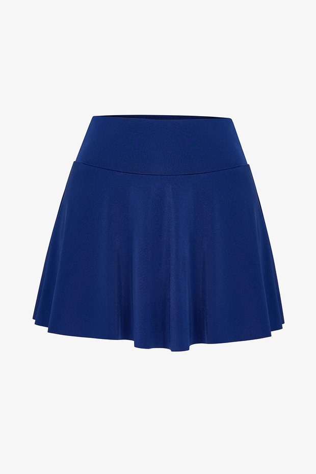 Lacivert Şort Etekli - 5