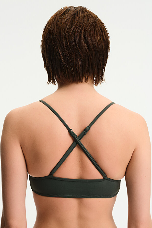 Yeşil Bralet Bikini Üstü - 2