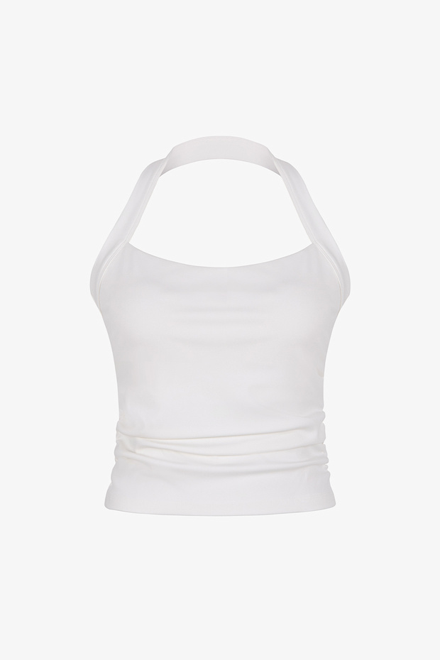 Kar Beyaz Cloud Halter Yaka Üst - 1