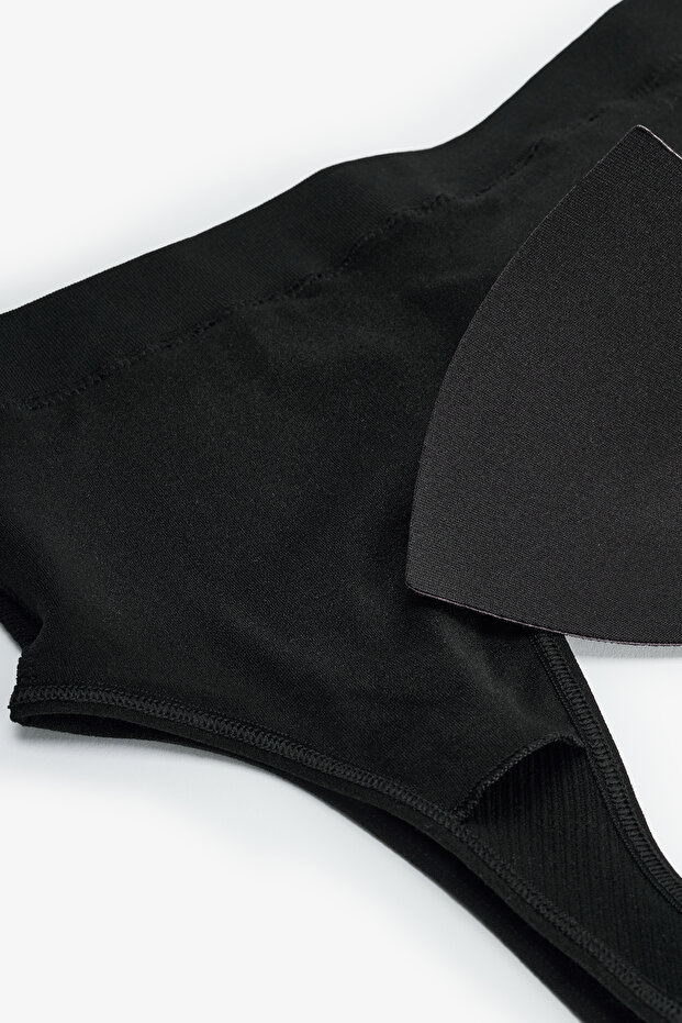 Siyah Seamless Üst - 3