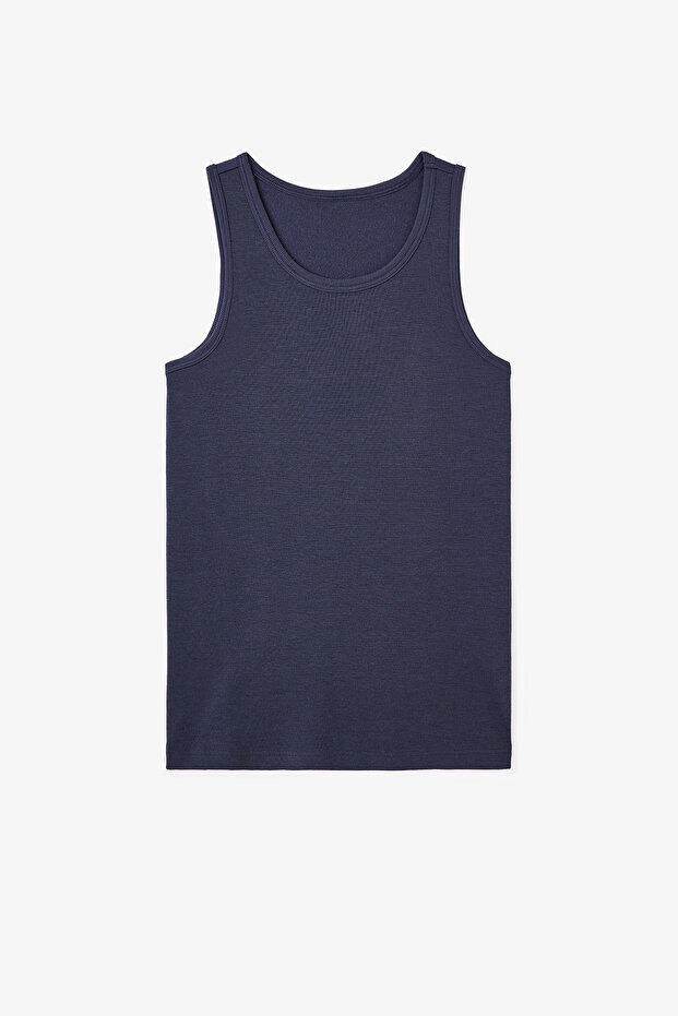 Boy's Bear Patterned 2-Piece Undershirt - 3