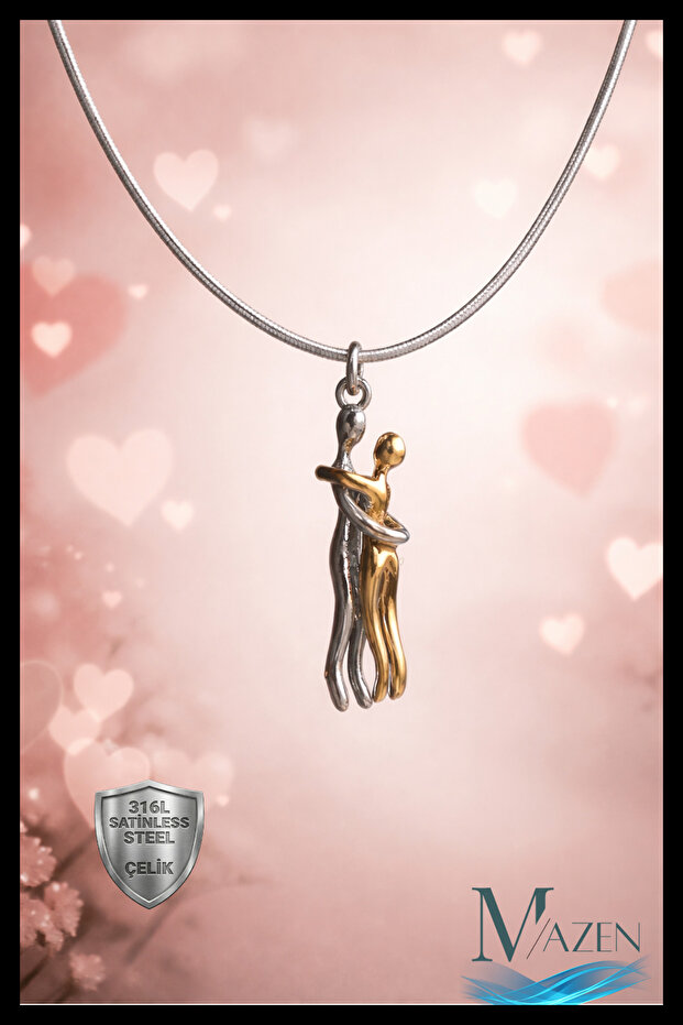 Endless Hug Necklace | Stainless Steel | 45 cm Quality Chain