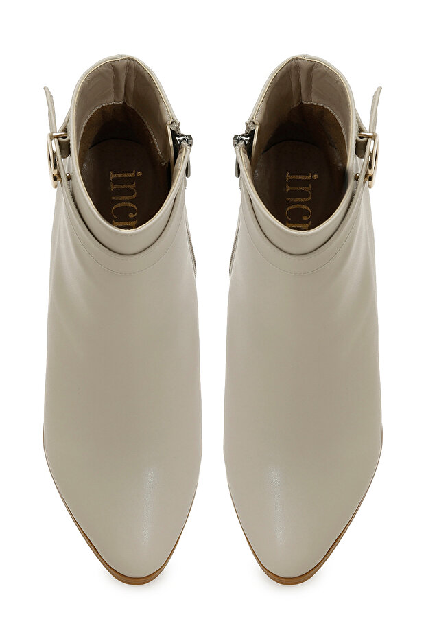 MARS PR Bej Kadın Topuklu Bot - 4