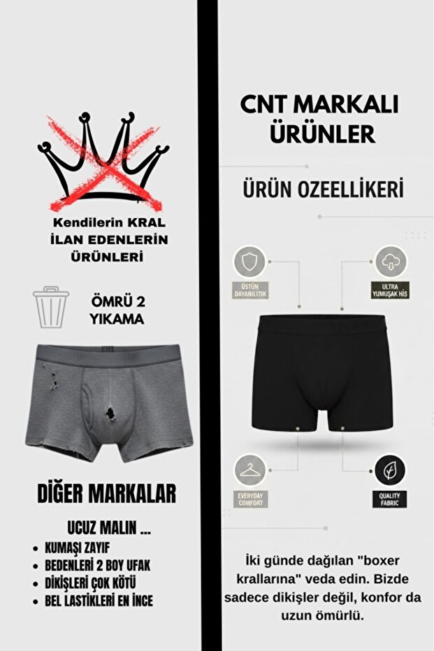 بوكسر ليكرا رجالي مكون من قطعتين - 6