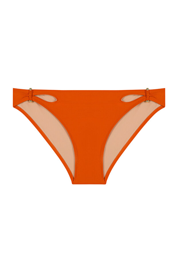 Turuncu Arty Side Bikini Altı - 4