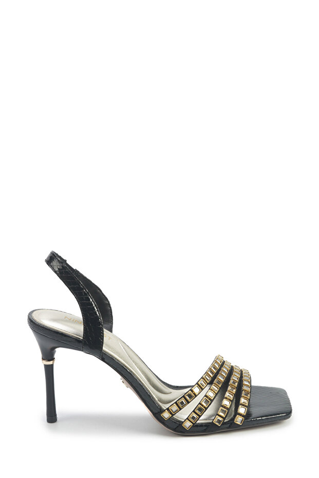 Ingrid 5Pr Black Women's Heeled Sandals
