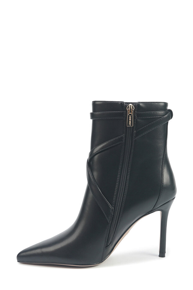 JUSTEL 5PR Siyah Kadın Topuklu Bot - 3