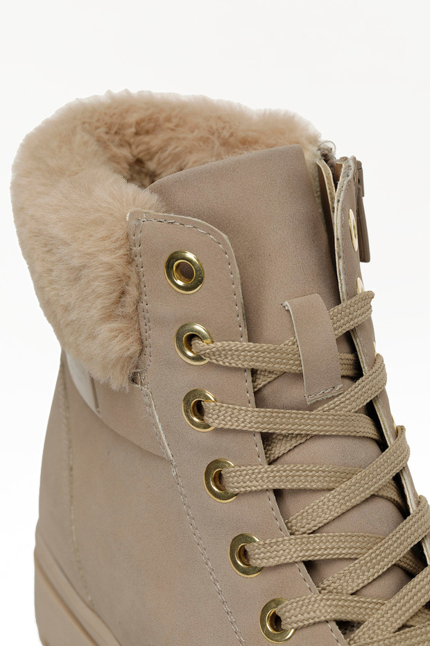 JUNA 5PR Bej Kadın Bot - 7