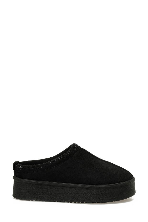 25K-7107 5Pr Black Women's Slippers