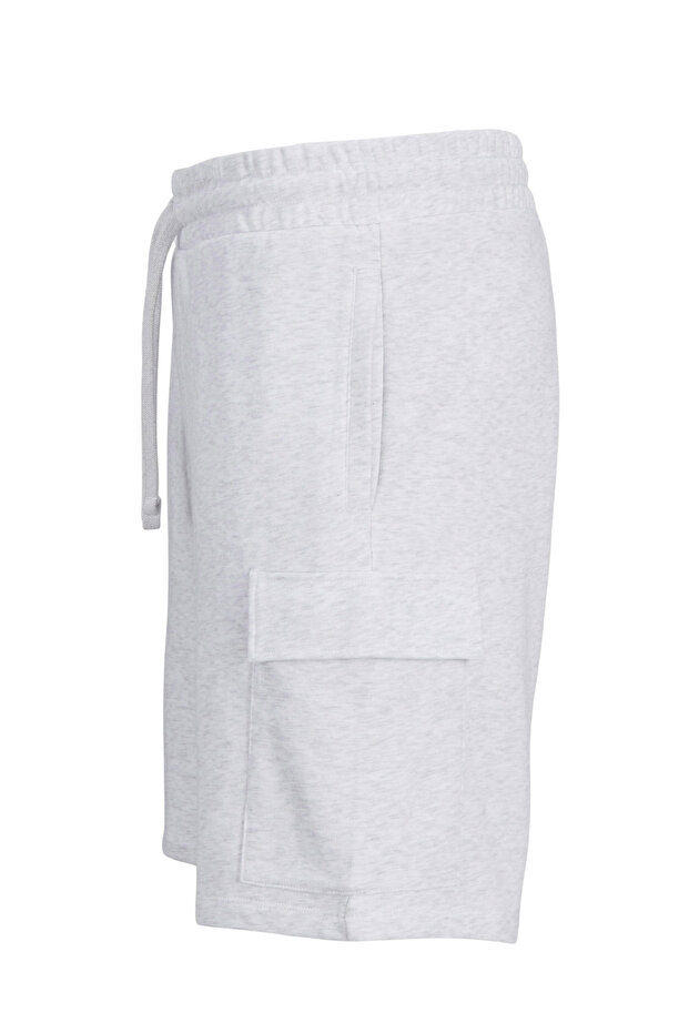 JPSTKANE SCRIPT SWEAT GRI Erkek Şort - 3