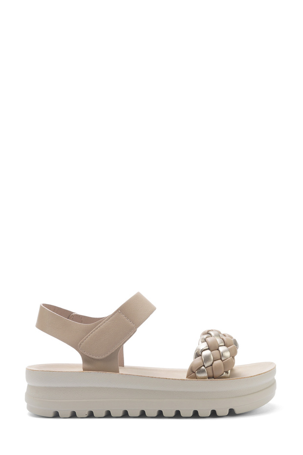 325572 .Z 5Fx Mink Women's Thick Sole Sandals