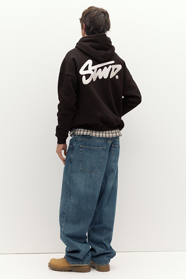 STWD kapüşonlu sweatshirt - 5