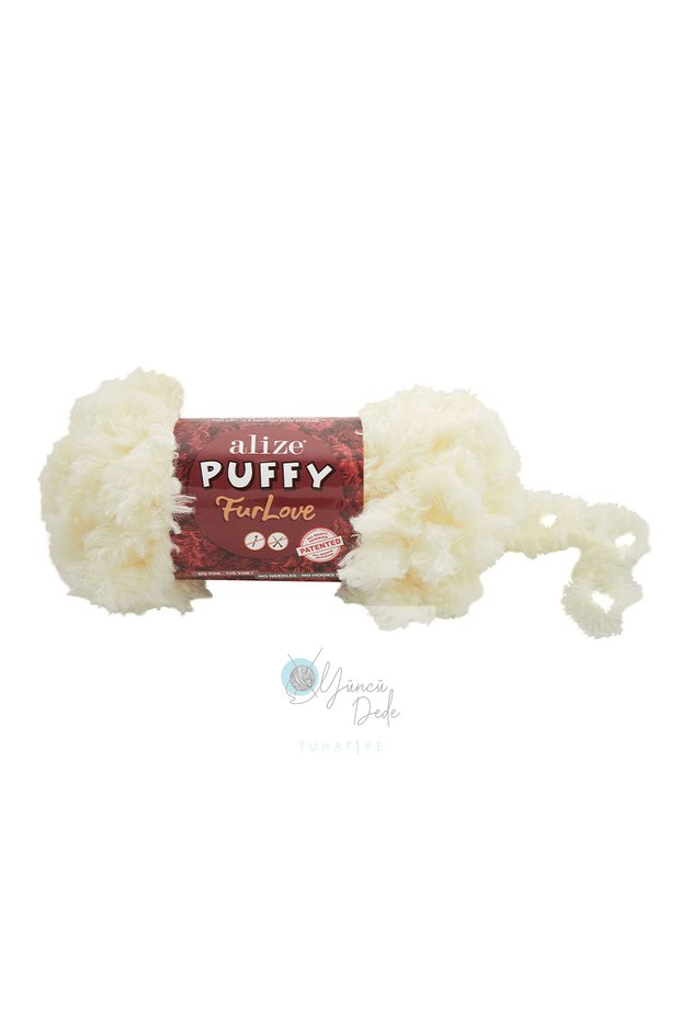 (5 Pieces) Puffy Furlove 62 Hand Knitted Heart Pillow Baby Blanket Si Knitted Yarn Fur Made Puffy