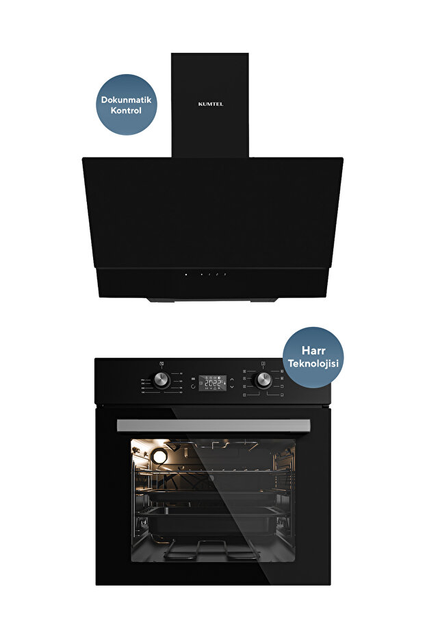 Siyah 2'li Set Ankastre - 1