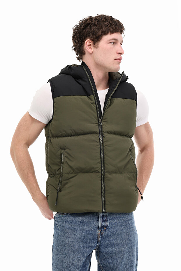Ml Conss 4Kyl-01 5Pr Khaki Men's Vest