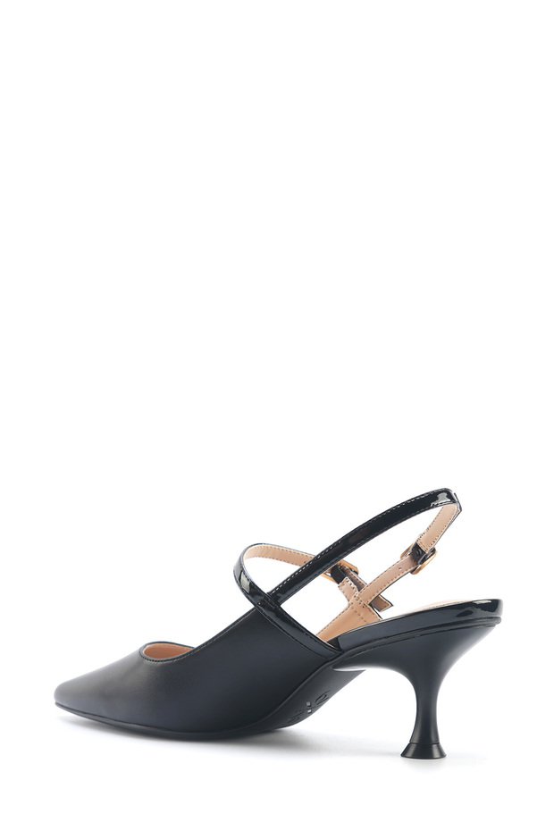 GALBINA 5FX Siyah Kadın Topuklu Ayakkabı - 3