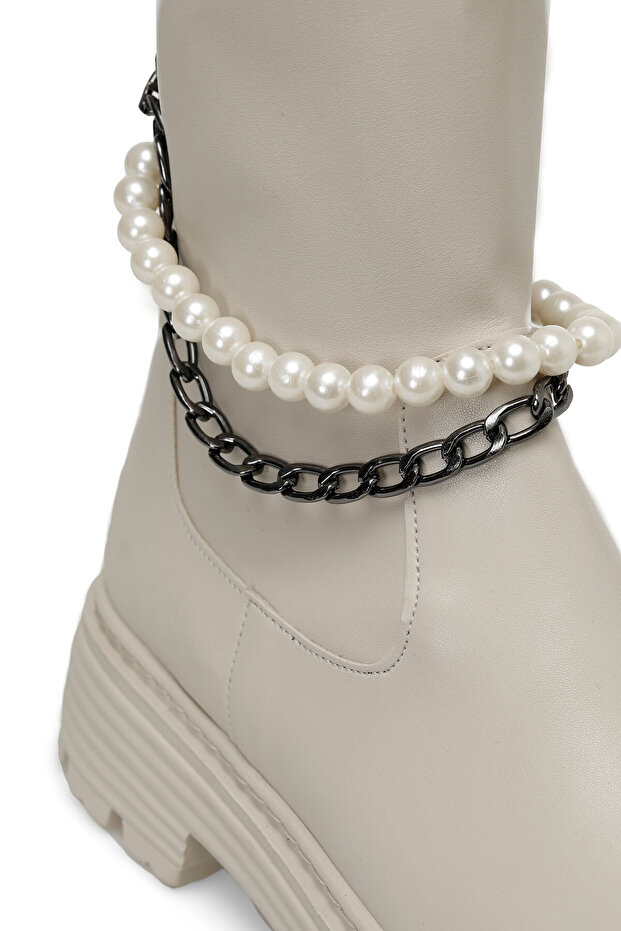 BRIYA 3PR Bej Kadın Bot - 7