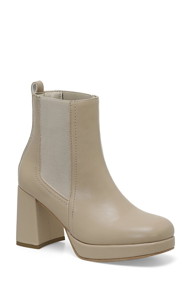 DW23018 3PR Bej Kadın Bot - 2