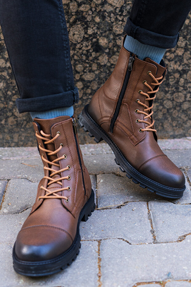 WALK 3PR Taba Erkek Postal - 8