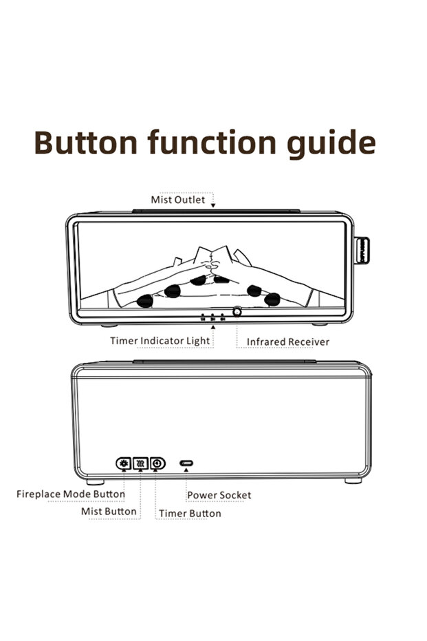 موزع روائح مع مرطب للزيوت العطرية - 2