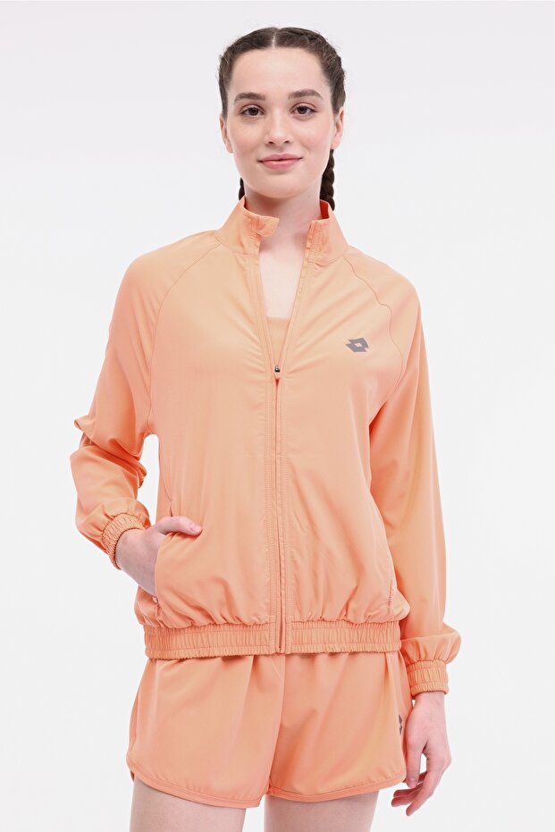 W-Ciya Wind Jkt 5Fx Pastel Orange Women's Jacket