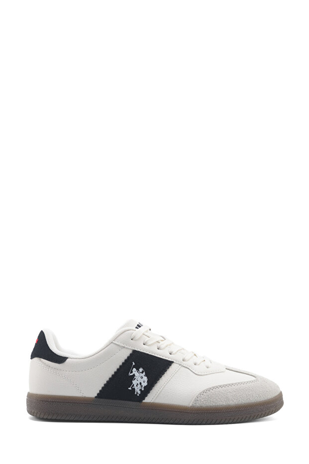 U.S. Polo Ortabetic Sole Sneaker Sports Shoes 947302 Sandra 5Fx White-Black