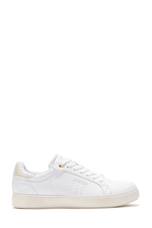 Classic Lady 2525 Blanco Beıge White Women's Sneaker Cclals2525