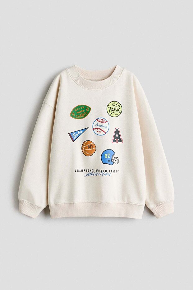 Printed sweatshirt - 4