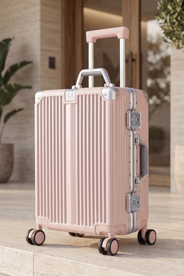Joya PC Policarbon Kabin Boy Valiz Pembe