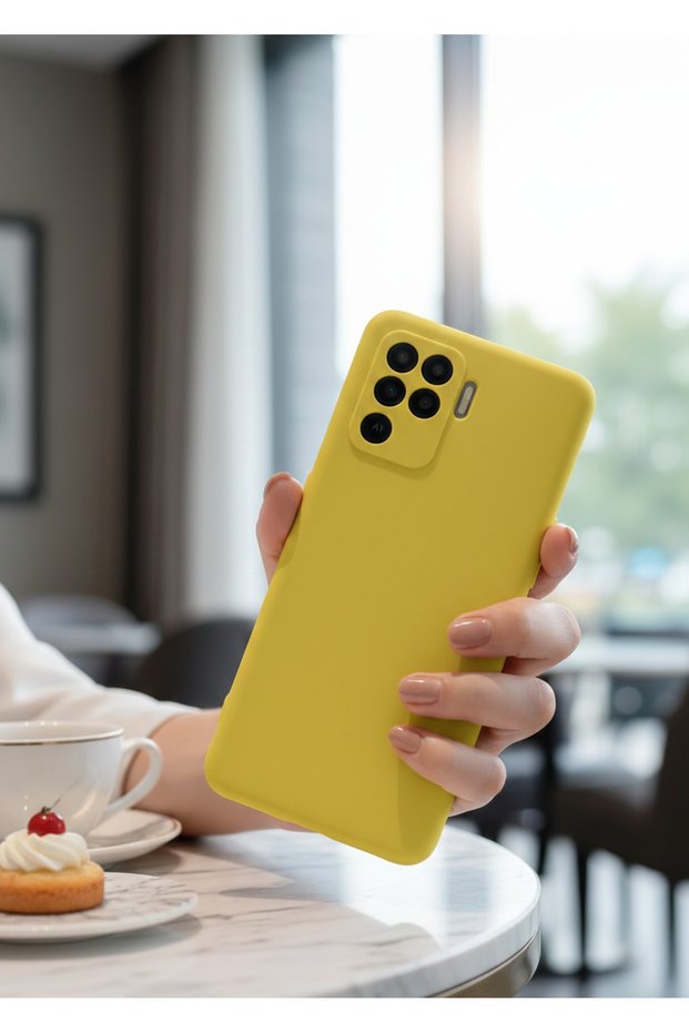 Oppo Reno 5 Lite Case Inside Velvet Soft Silicone Launch Cover