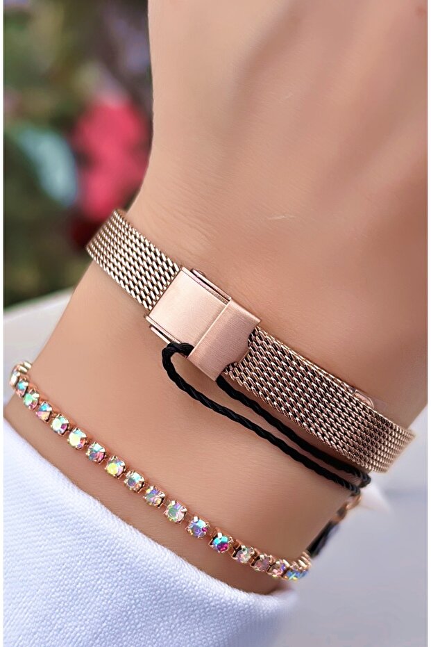 Marka Çelik Kordon Saat Bileklik - 6