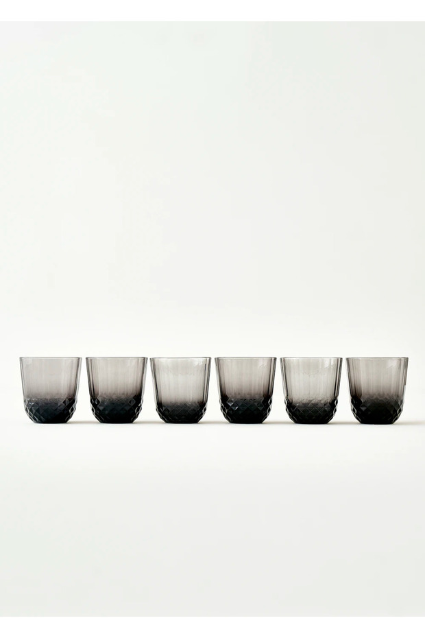 Colore Cutlery Set of 6 Anthracite (320 Cc)