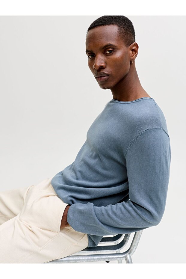 Strickpullover Einfarbig Strickpullover - 8