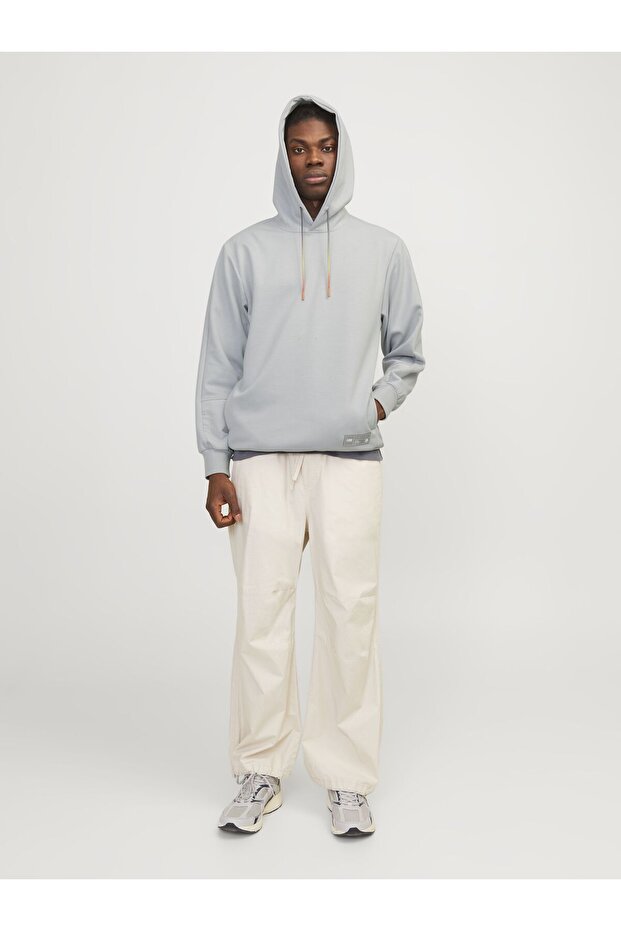 Kapuzenpullover Einfarbig Kapuzenpullover - 4