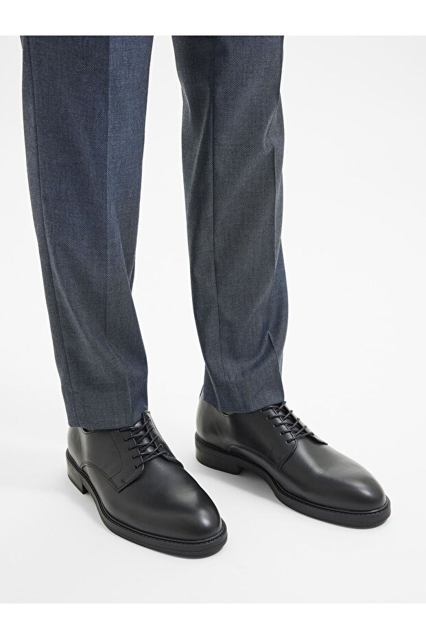 Derby-Schuhe Leder - 1