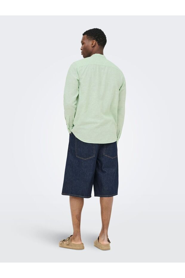 Hemd ONSCAIDEN Leinen Hemd - 4