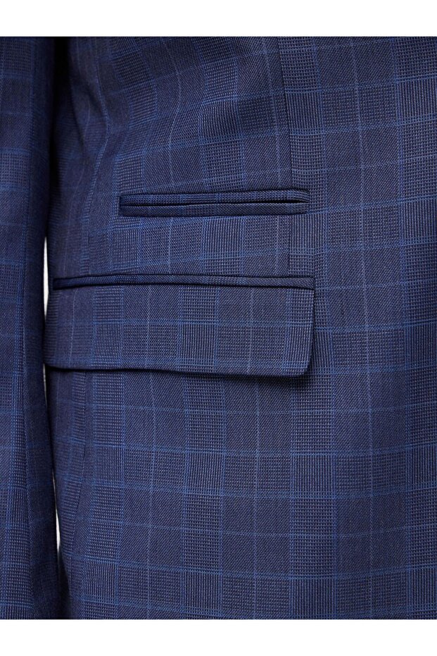 Blazer în carouri - 5
