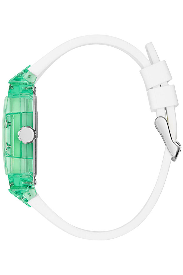 ساعة رجالية متعددة الوظائف باللونين الأبيض والأخضر - 3