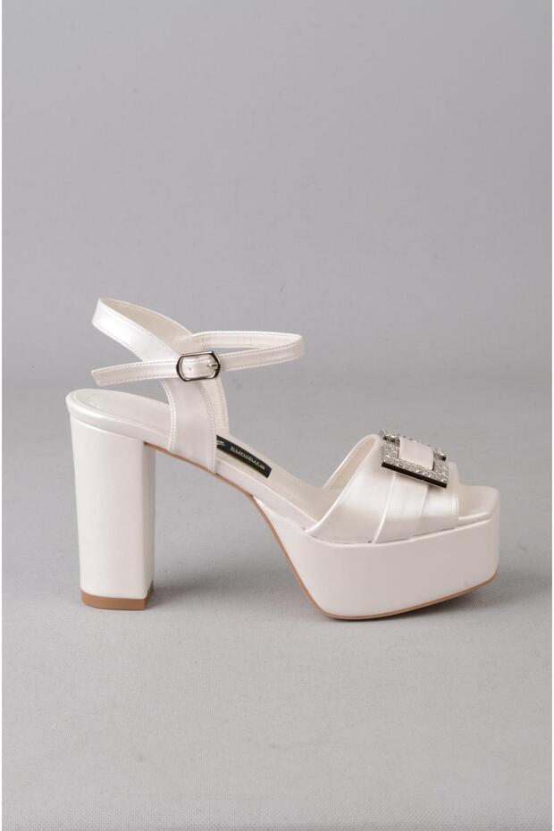 Seç 850 Platform Heelled Evening Dress Shoes (Heel:10,5Cm, Platform:4Cm)