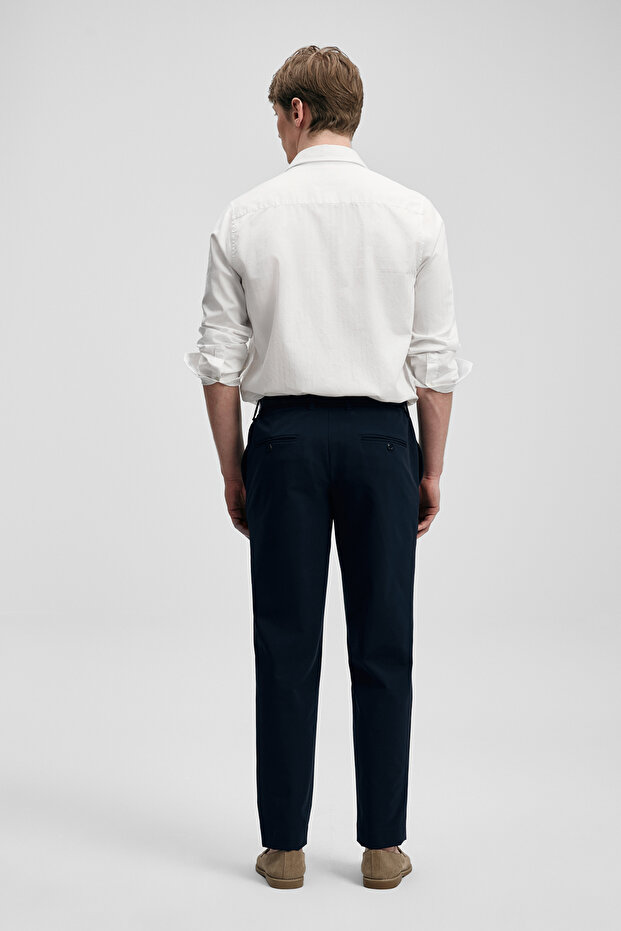 Veler Erkek Basic Gömlek Regular Fit Beyaz - 6